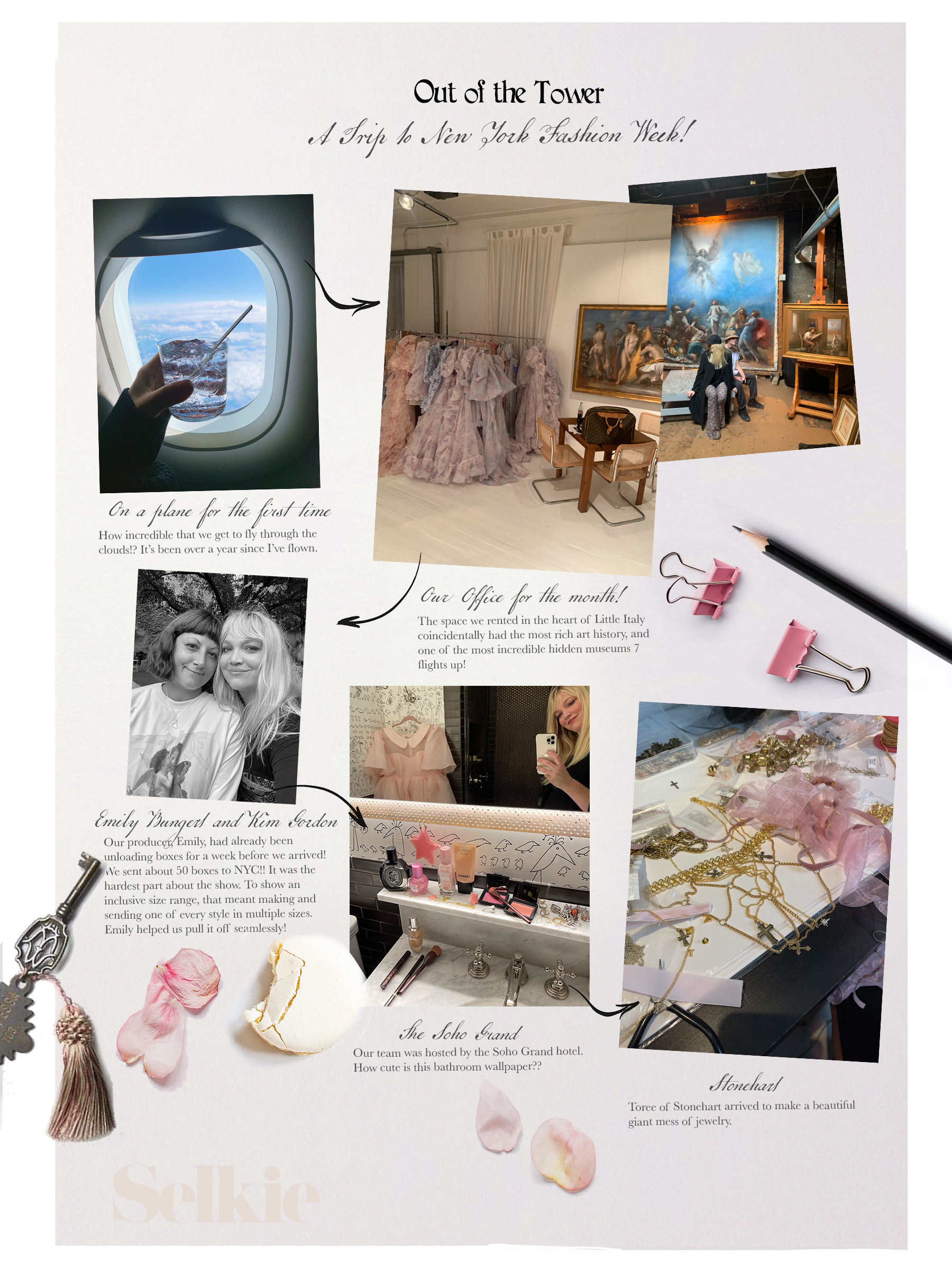 Out of the Tower, a trip to New York Fashion Week!